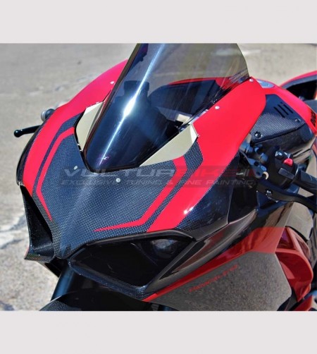 Komplette Kit Aufkleber Design Farbe - Ducati Panigale V4 