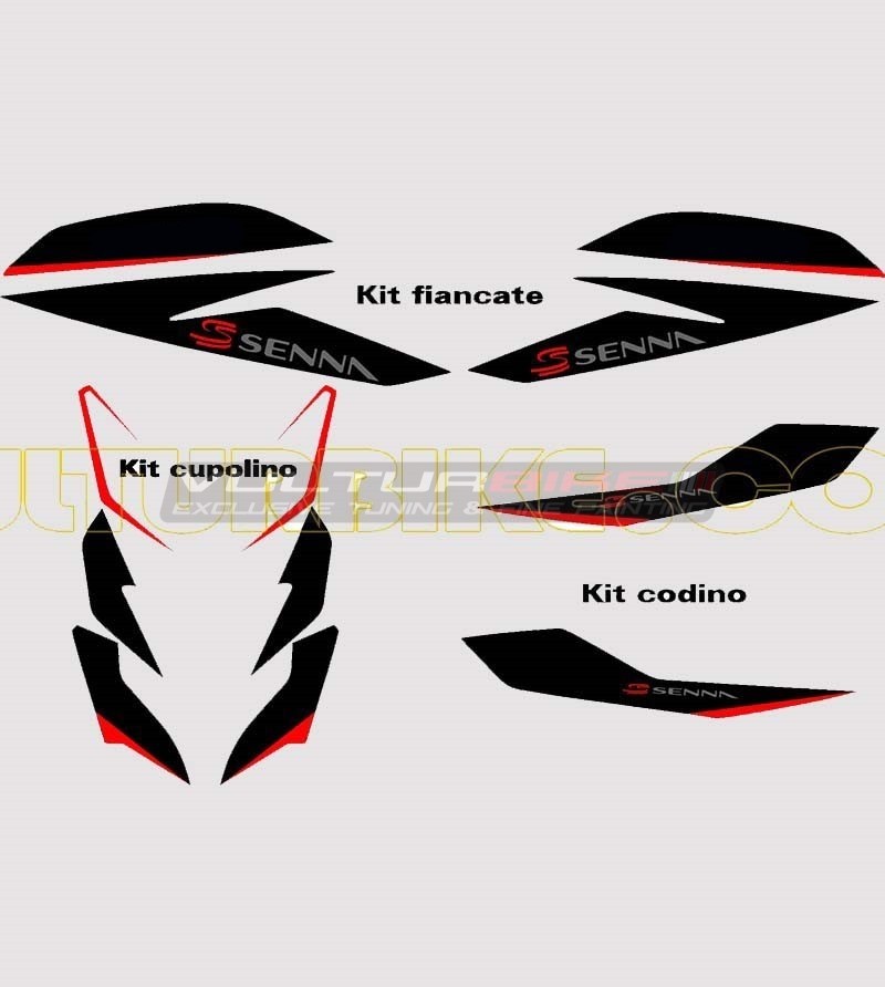 Stickers kit Senna version - Ducati Hypermotard Hyperstrada 821 