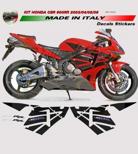Exklusives Design-Klebstoff-Kit - Honda CBR 600RR 2003/2004/2005/2006 