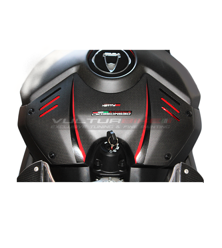 Spezielles schwarz-rotes Klebeset - Ducati Panigale V4 / V4S / V4R / V4 2020 
