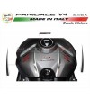 Special silver / black tanks stickers - Ducati Panigale V4 / V4S / V4R 