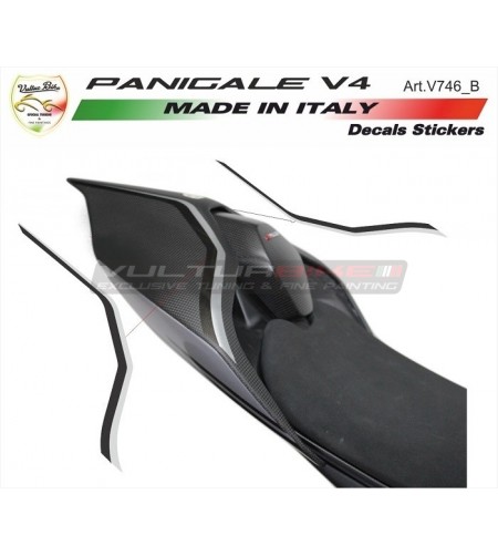 Autocollants Codon Silver / Black Special - Ducati Panigale V4 / V4S / V4R 