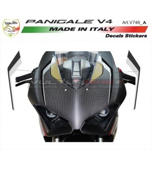 Adesivi cupolino special argento / nero - Ducati Panigale V4 / V4S / V4R 