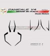 Klebesets für Straßen- oder Rennverkleidungen - Ducati Panigale V4 