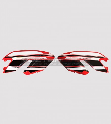 Kit adesivi fiancate laterali Aruba Team - Ducati Hypermotard 796/1100