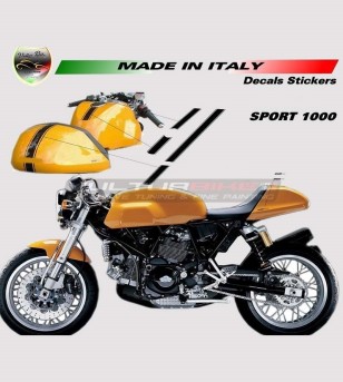 Kit autocollant noir - Ducati GT Sport 1000 