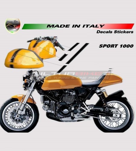 Stickers kit black - Ducati GT Sport 1000 
