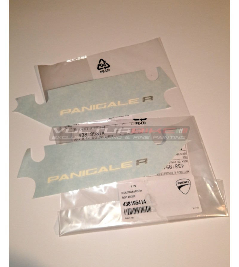 Calcomanías originales de Ducati para carenado Panigale R 2015 