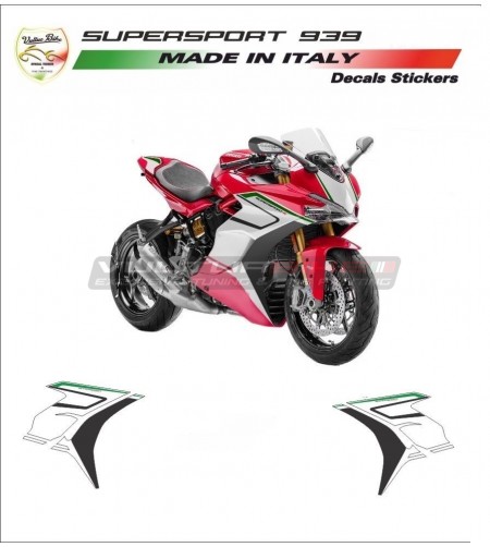 Autocollants spéciaux côté design carénages - Ducati Supersport 939