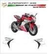 Autocollants spéciaux côté design carénages - Ducati Supersport 939