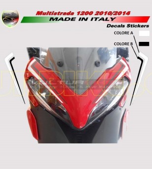 Stickers bulle - Ducati Multistrada 1200 2010/14 