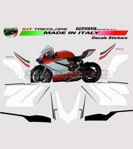 Kit adesivi design tricolore - Ducati Panigale 959/1299 
