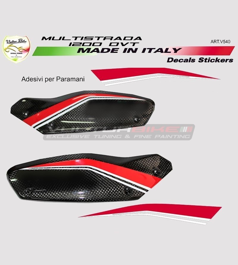 Autocollants à main - Ducati Multistrada DVT 1200/950/1260/Enduro 