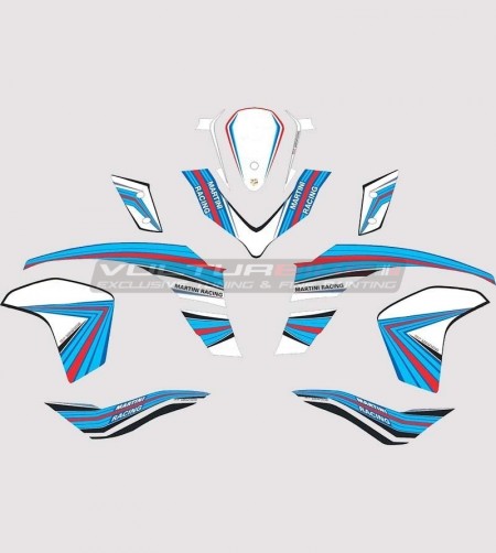 Kit adesivi Martini Racing - Ducati Multistrada 1200/950 fino al 2018 