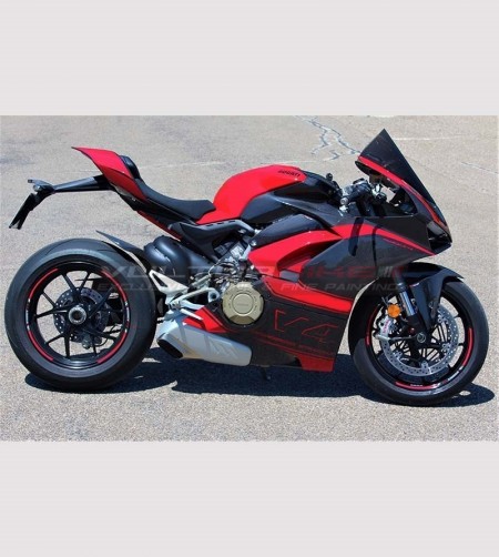 Kit complet autocollants design Couleur - Ducati Panigale V4 