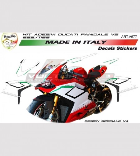 Kit adhésif design spécial - Ducati Panigale 1199/1299/899/959 