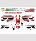 Kit adesivi completo Superbike Aruba Team - Ducati Hypermotard 796 / 1100