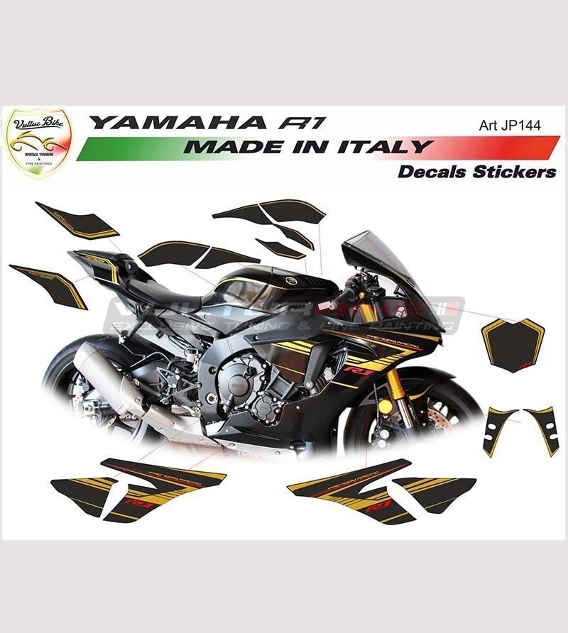 Kit Adesivi Factory Racing - Yamaha R1 2015-2018