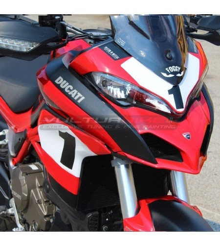 Kit de pegatinas 25 aniversario 916 Carl Fogarty - Ducati Multistrada 1200 DVT / 950 
