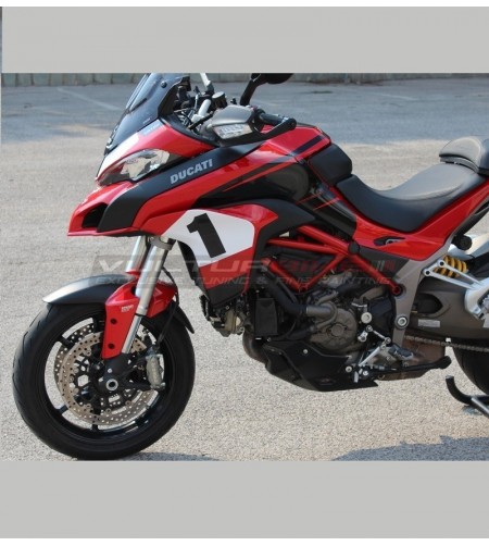 Kit de pegatinas 25 aniversario 916 Carl Fogarty - Ducati Multistrada 1200 DVT / 950 