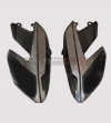 Autocollants latéraux en aluminium brossés - Ducati Hypermotard 796/1100 