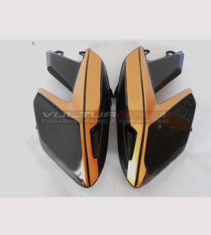 Adesivi fiancate laterali oro - Ducati Hypermotard 796/1100 
