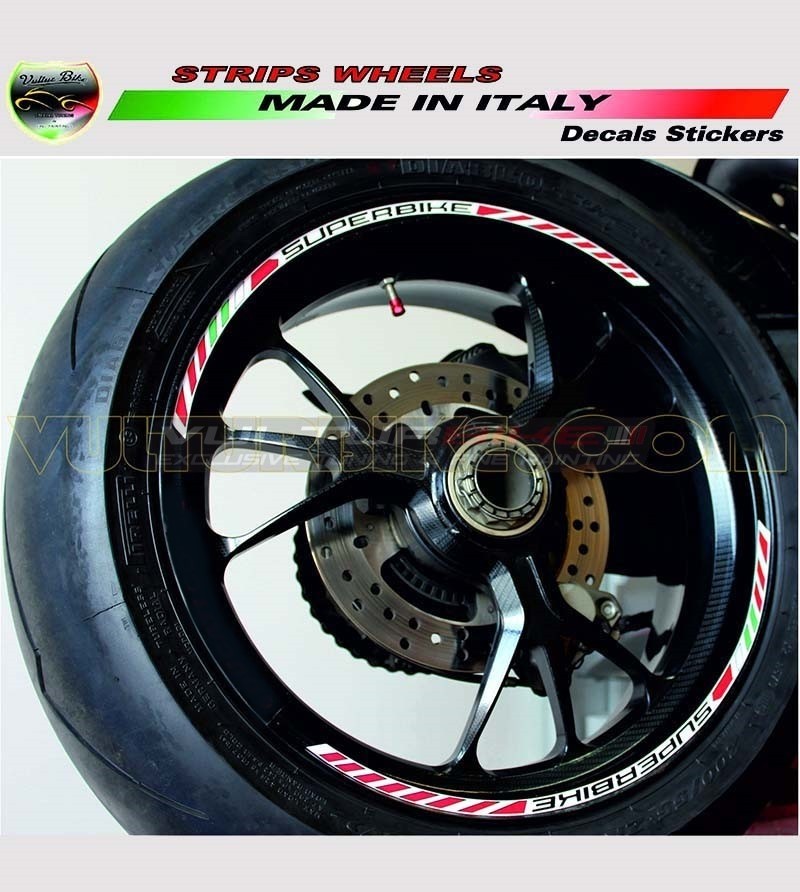 Superbike Design Wheel Adhesive Profiles