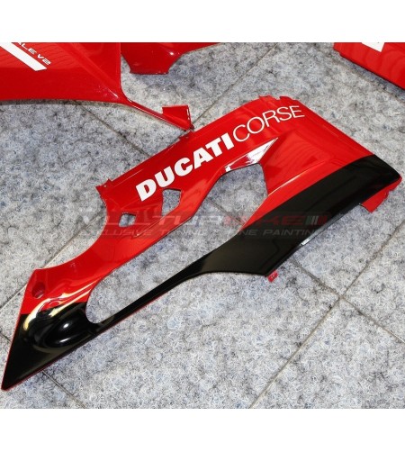 Troy Bayliss Replik Aufkleber untere Seitenverkleidungen - Ducati Panigale V2 2020 / 2022 