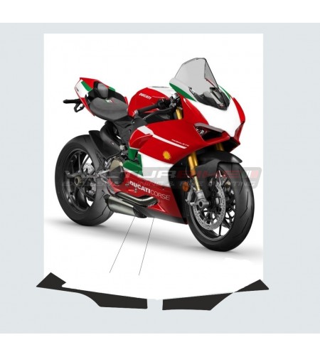 Troy Bayliss replica stickers lower side fairings - Ducati Panigale V2 2020 / 2022 