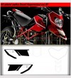 Kit adesivi replica b/r - Ducati Hypermotard 1100/EVO SP 