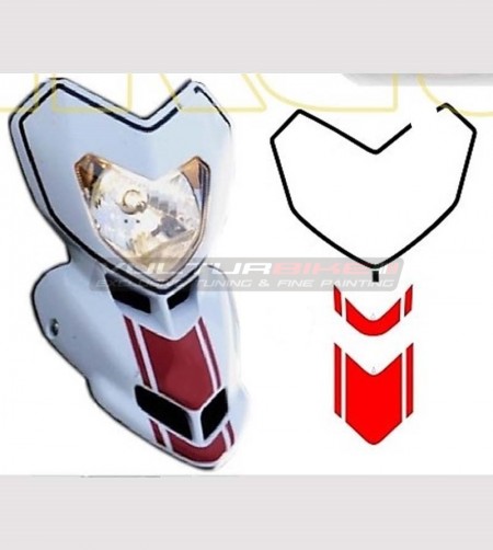 Kit adesivi replica b/r - Ducati Hypermotard 1100/EVO SP 