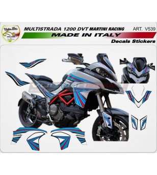 Kit de pegatinas martini racing - Ducati Multistrada 950/1200 DVT 