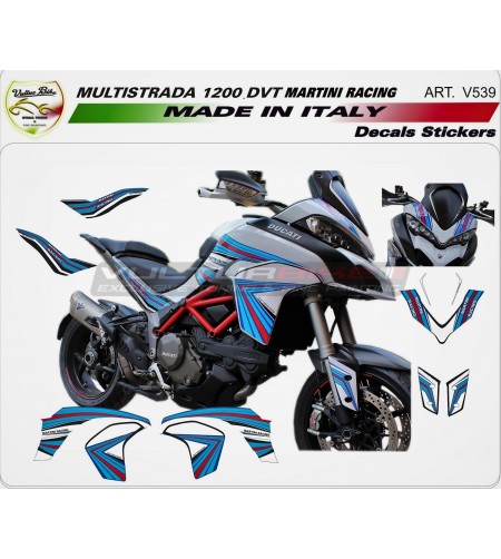 Stickers kit Martini Racing - Ducati Multistrada 950/1200 DVT 