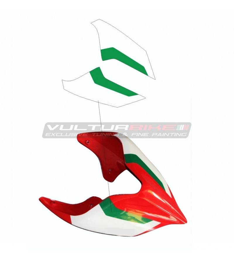 Pegatinas de cola de Troy Bayliss - Ducati Panigale y Streetfighter