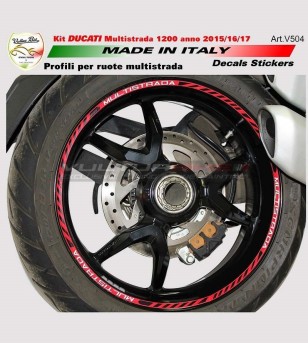 Adesivi per ruote multimodel - Ducati Multistrada 