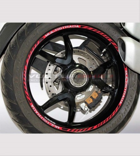 Pegatinas para ruedas multimodelo - Ducati Multistrada 