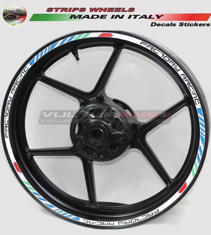 Werks-Racing-Aufkleber für Räder - Yamaha R1/R6/R125 