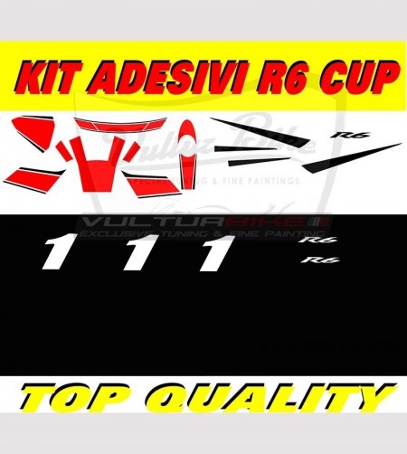 Kit de pegatinas de la versión R6 CUP - Yamaha 