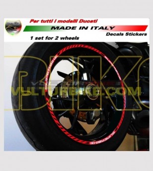 Kit de perfiles adhesivos personalizados Superbike ruedas universales