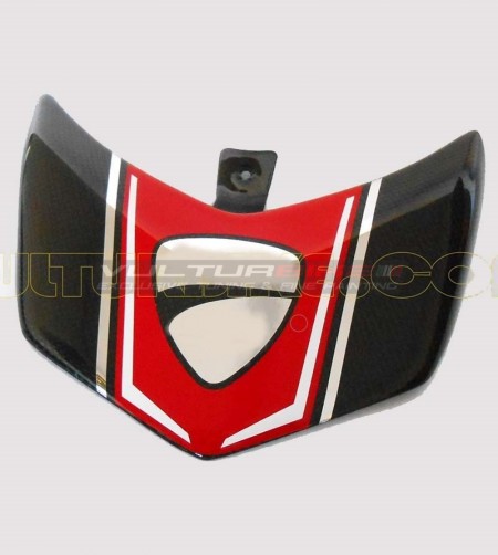 Kit adhésif chromé/rouge personnalisé - Ducati Hypermotard 796/1100 
