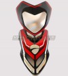 Kit adhesivo de diseño cromo/rojo personalizado - Ducati Hypermotard 796/1100 