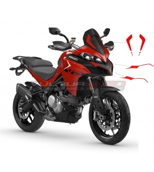 Autocollants en plexiglas et embout de boîte à air - Ducati Multistrada 