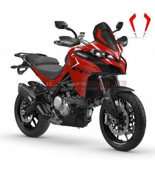 Adesivi rossi per plexiglass - Ducati Multistrada 