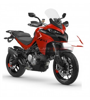Rote Airbox Tip Aufkleber - Ducati Multistrada 