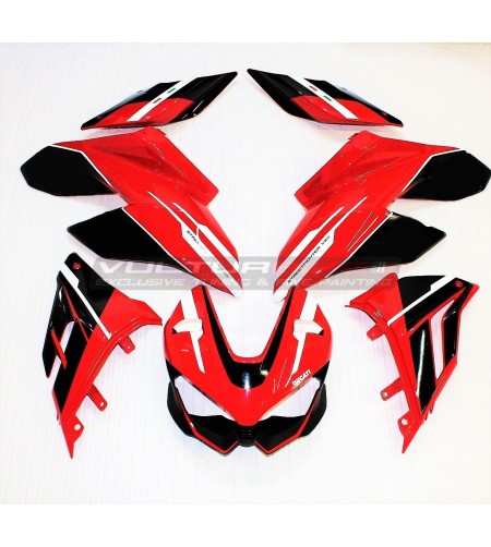 Kit autocollant design noir - Ducati Streetfighter V4 / V4S 