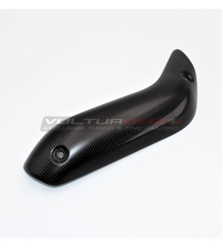 Paracalore carbonio per collettore scarico full Akrapovic - Ducati Multistrada V4 