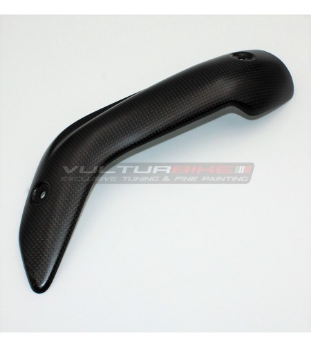 Paracalore carbonio per collettore scarico full Akrapovic - Ducati Multistrada V4 
