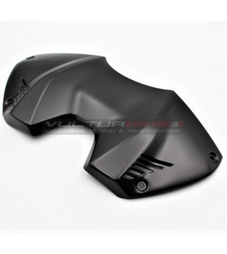 Carbon Batterieabdeckung im neuen Design - Panigale V4-S-2022 