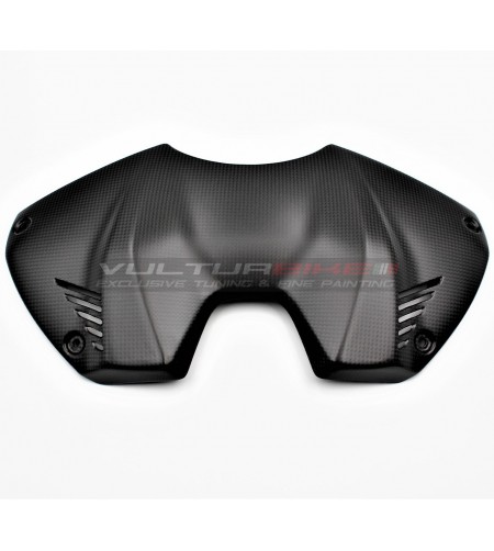Cubierta de batería de carbono de nuevo diseño - Panigale V4-S-2022 
