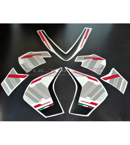 Kit adesivi design contrast grey - Ducati Multistrada 1200 / 1260 